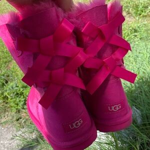 Pink Bailey Bow